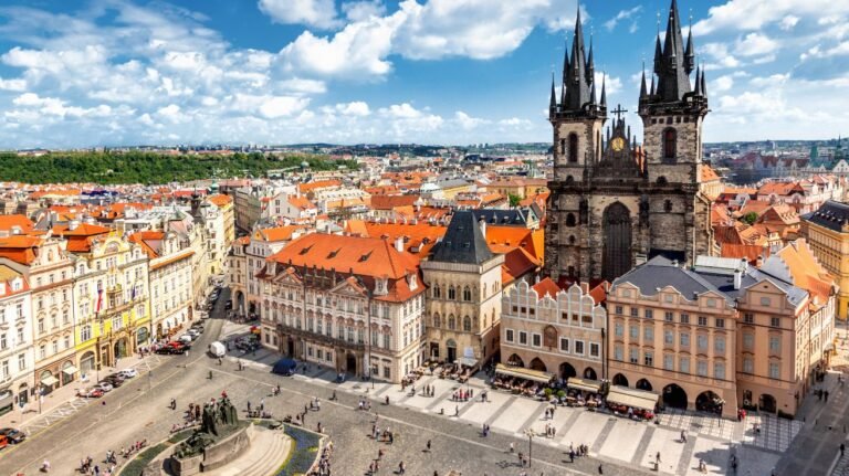 Old town square, Prague